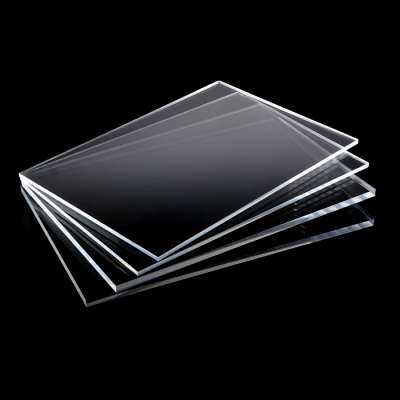 PVC SHEET PLASTIC BOARD POLISHED PERSPEX PMMA 3MM 4MM TRANSPARENT CAST ACRYLIC CLEAR SHEET