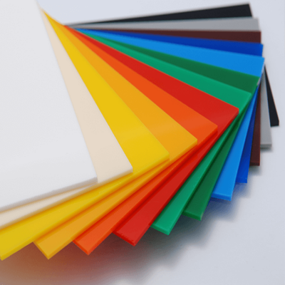 Colorful Palictic Plate Glossy 8x4 Feet 2mm 5mm 3mm Thickness Transparent Cast Color Acrylic Sheet